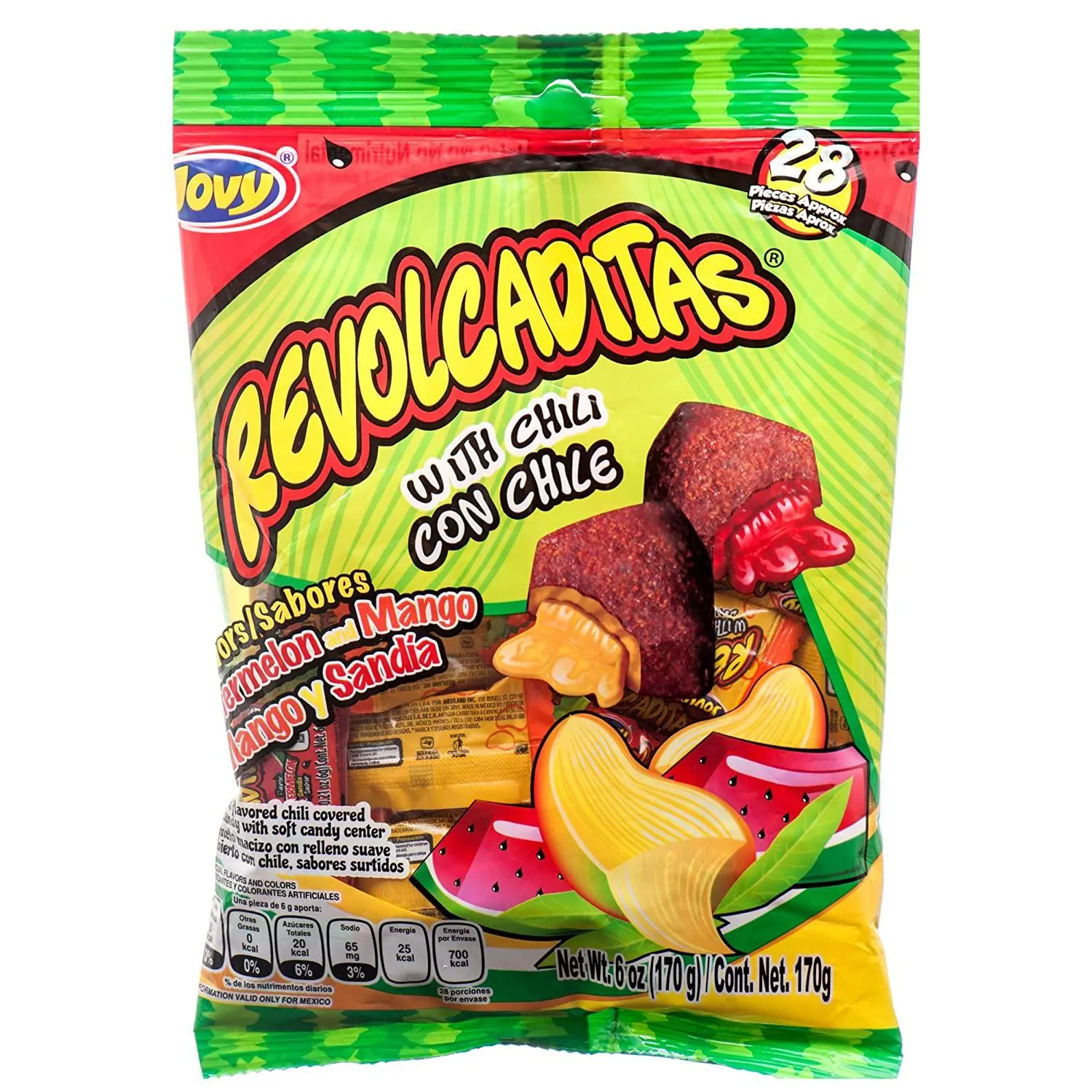 Jovy Revolcaditas - Watermelon & Mango 6oz