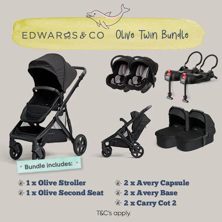 Edwards & Co Olive Twin Bundle