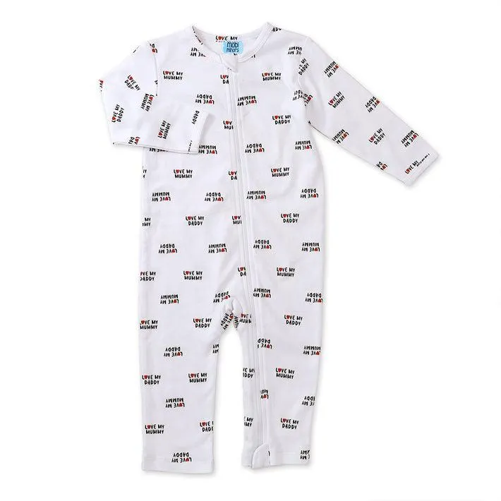 Mobi Minors Zip Growsuit No Feet