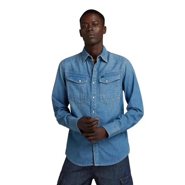 G-Star Slim Denim Shirt