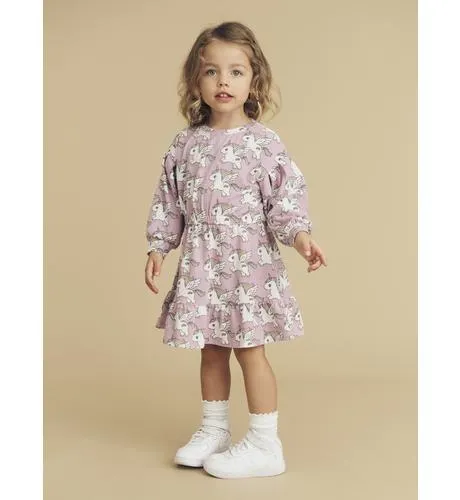 Huxbaby Magical Unicorn Drop Shoulder Dress