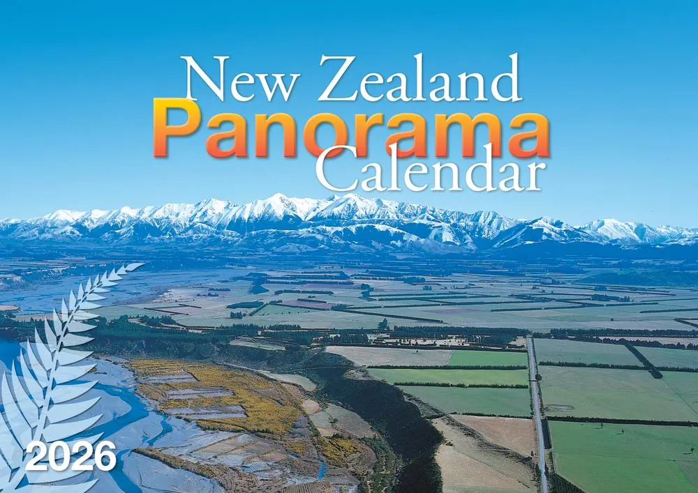 2026 New Zealand Panorama Wall Calendar