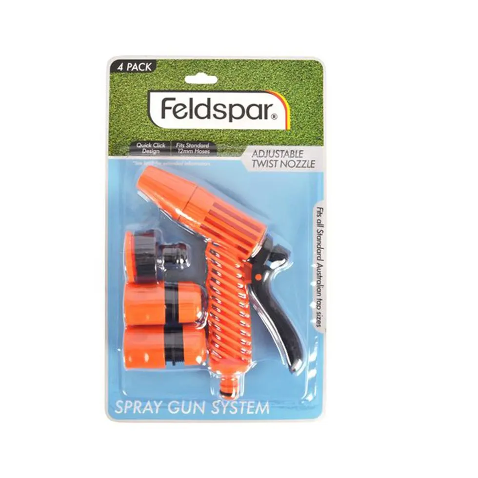 Adjustable Hose Spray Gun Set 4pk