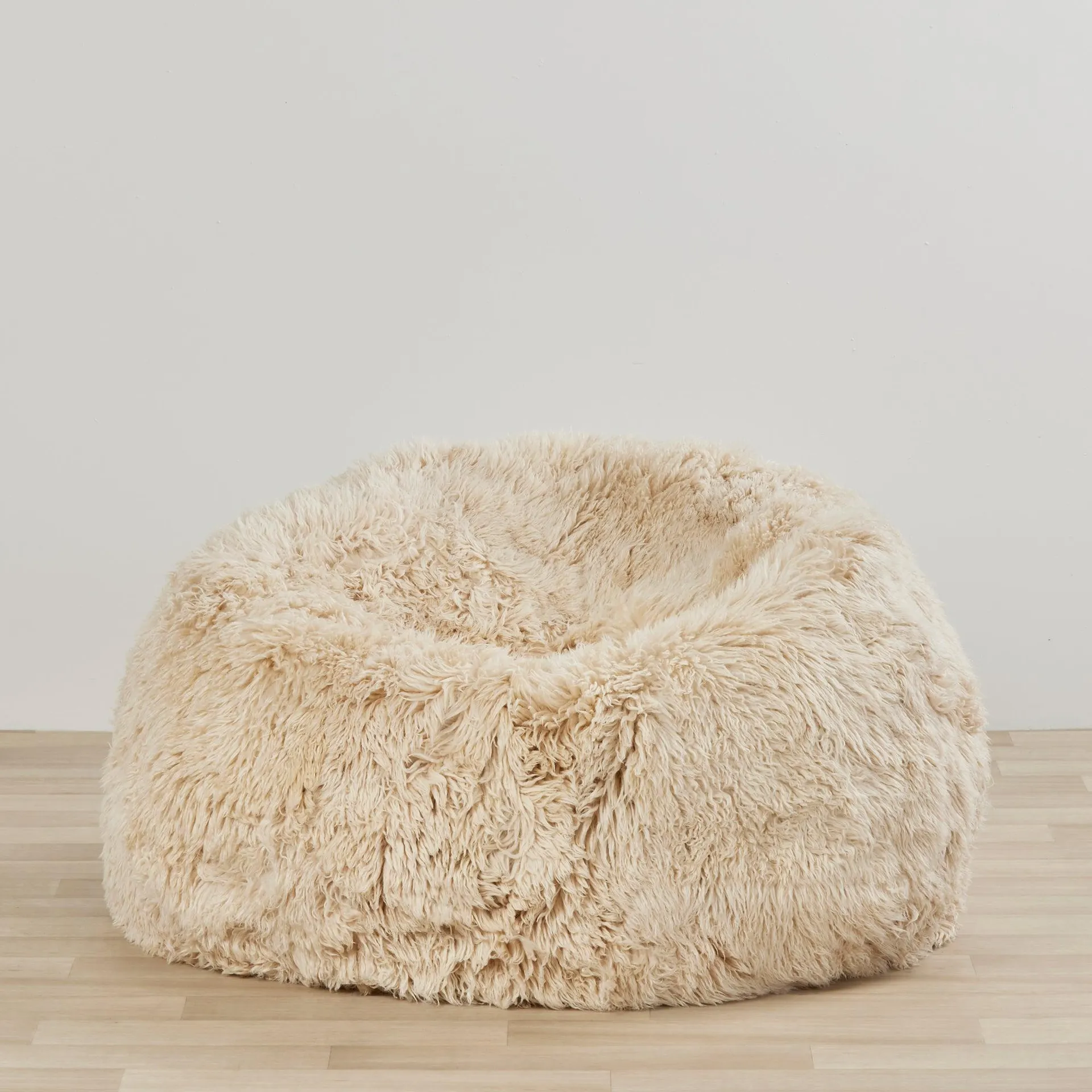 Wyatt Sheepskin Bean Bag - Cream