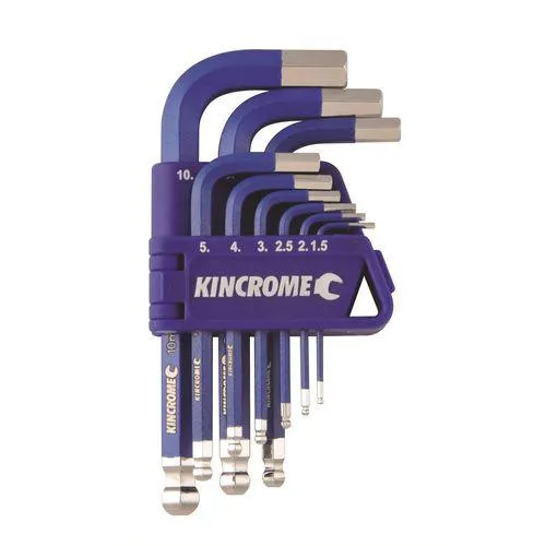 Hex Key Set 9pc Short Metric K5143