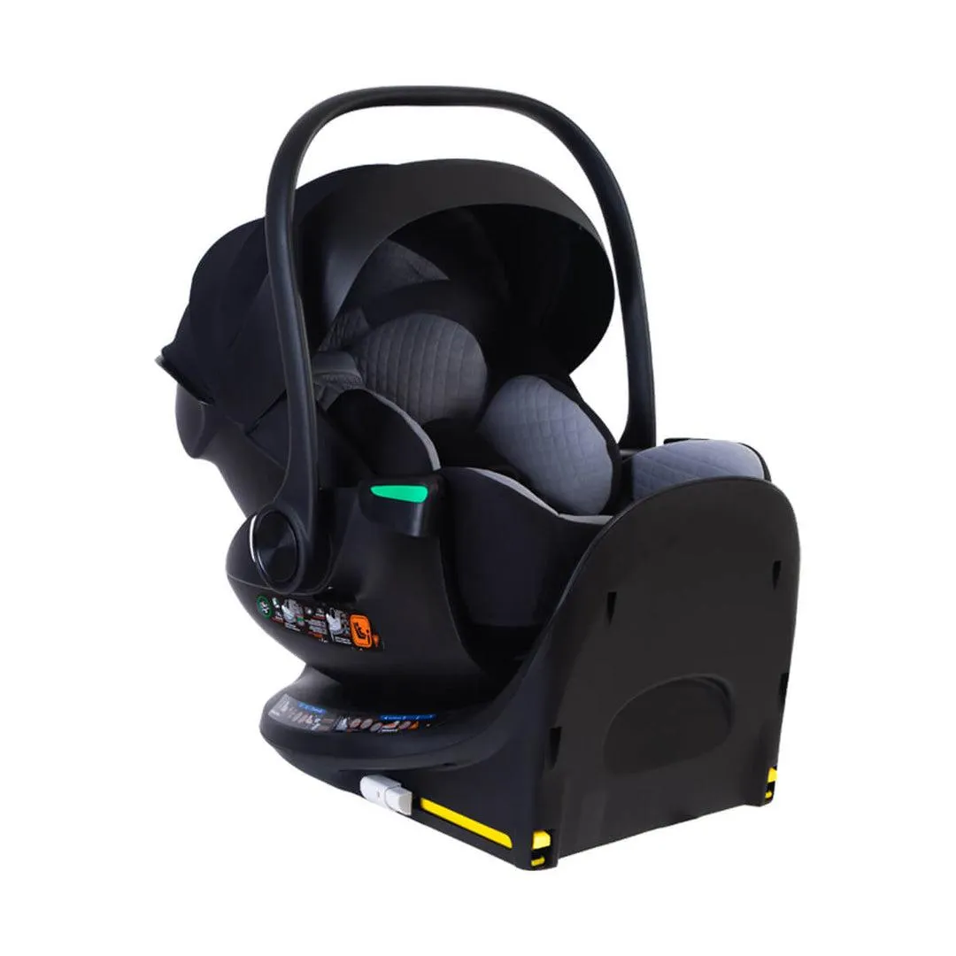 Mountain Buggy Protect i-Size Reclining Infant Car Seat with Rotating ISOFIX Base