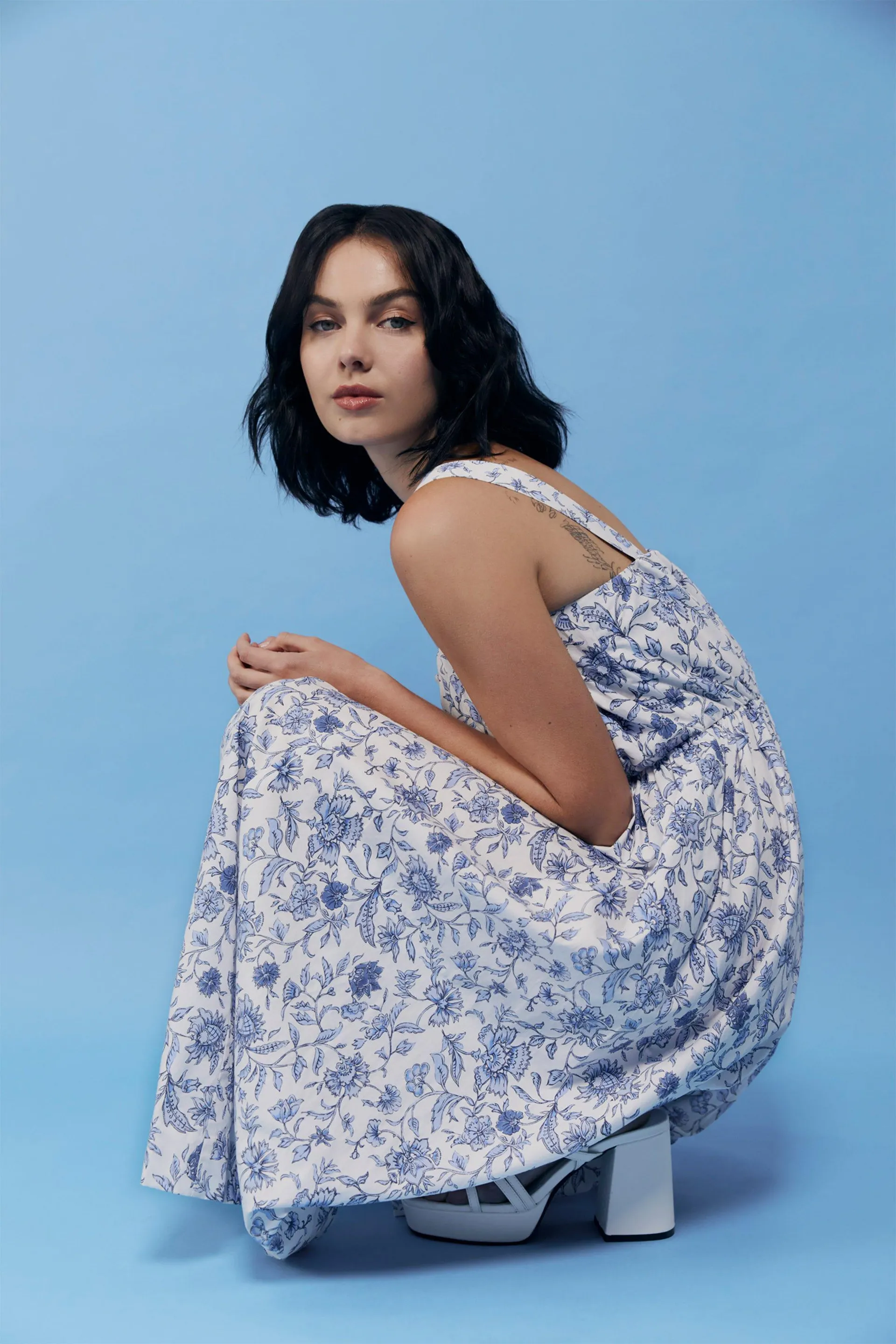 Kirsten Gathered Dress