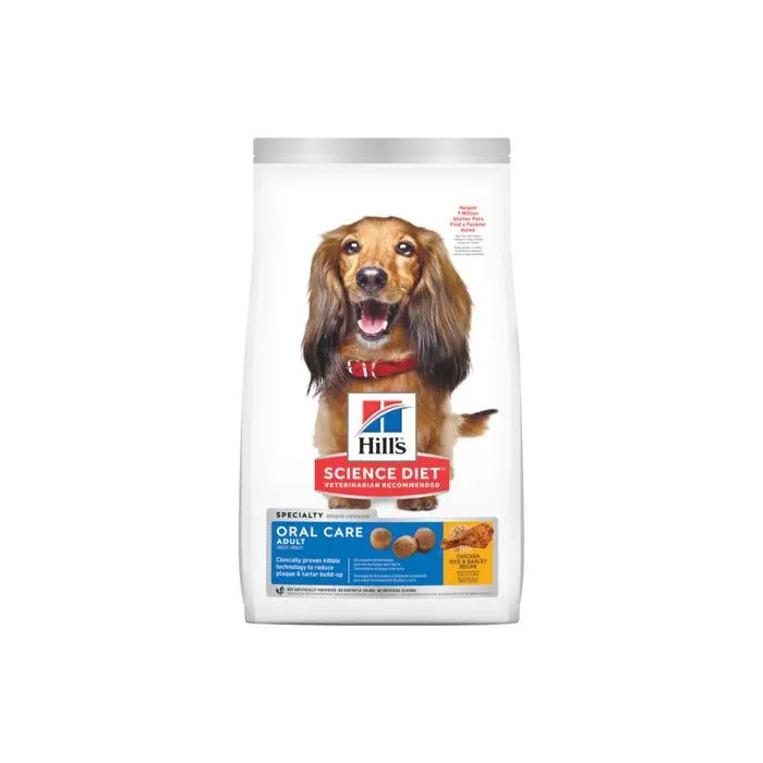 Hill's Science Diet Adult Oral Care Dog Food 12kg