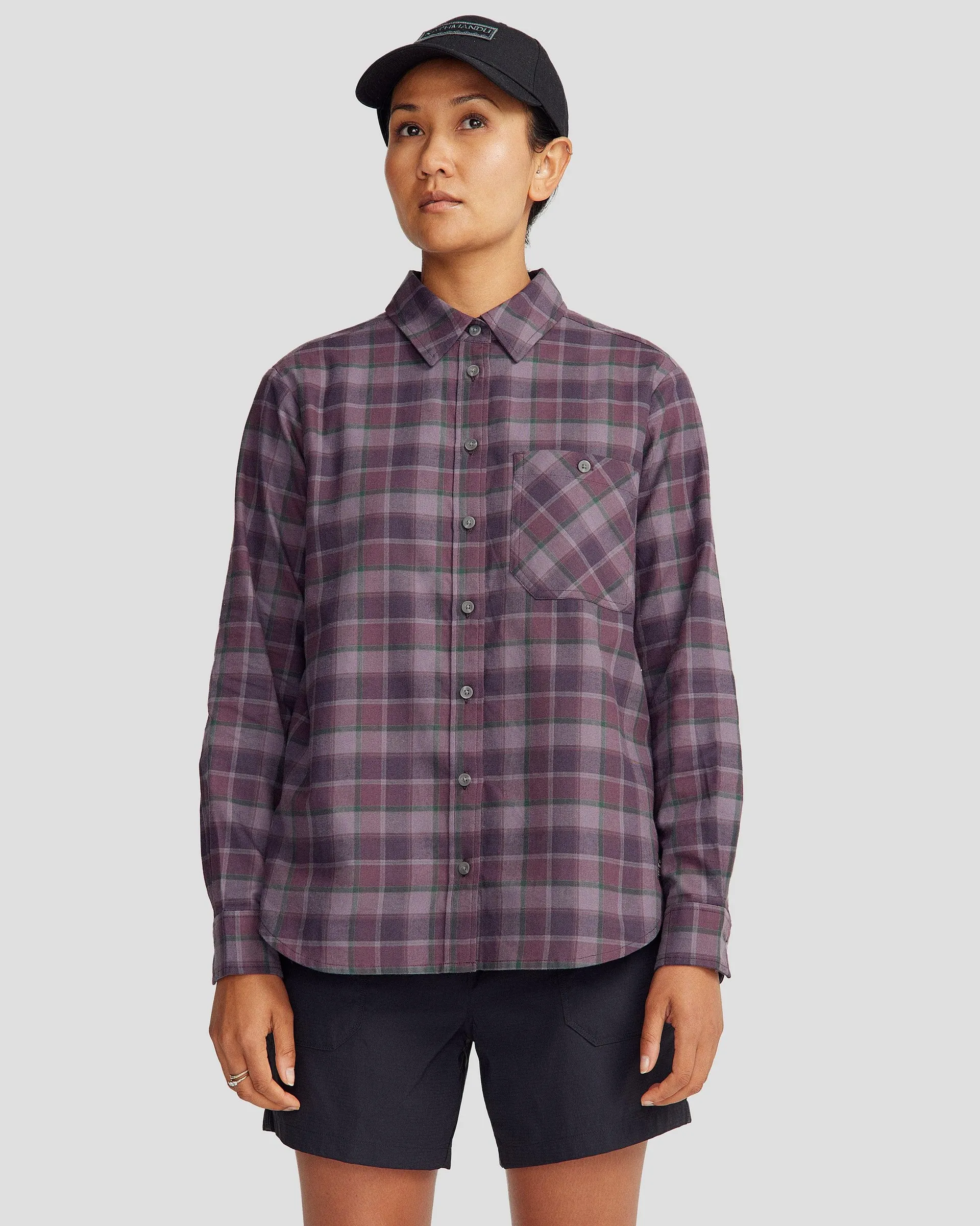 Fyfe Women's L/S Shirt - Orbit Plaid