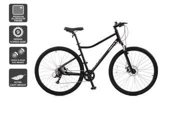 Fortis SENSAH 9 Speed Trekking Hybrid Mountain Bike