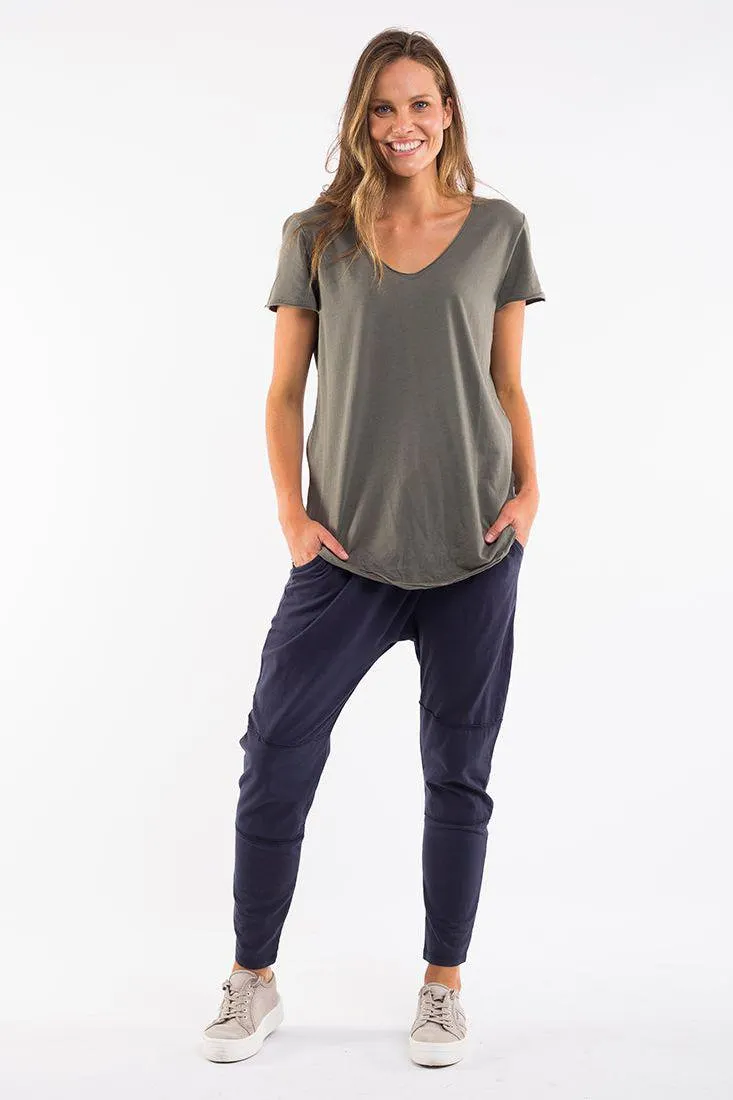 Fundamental Vee Tee | Khaki