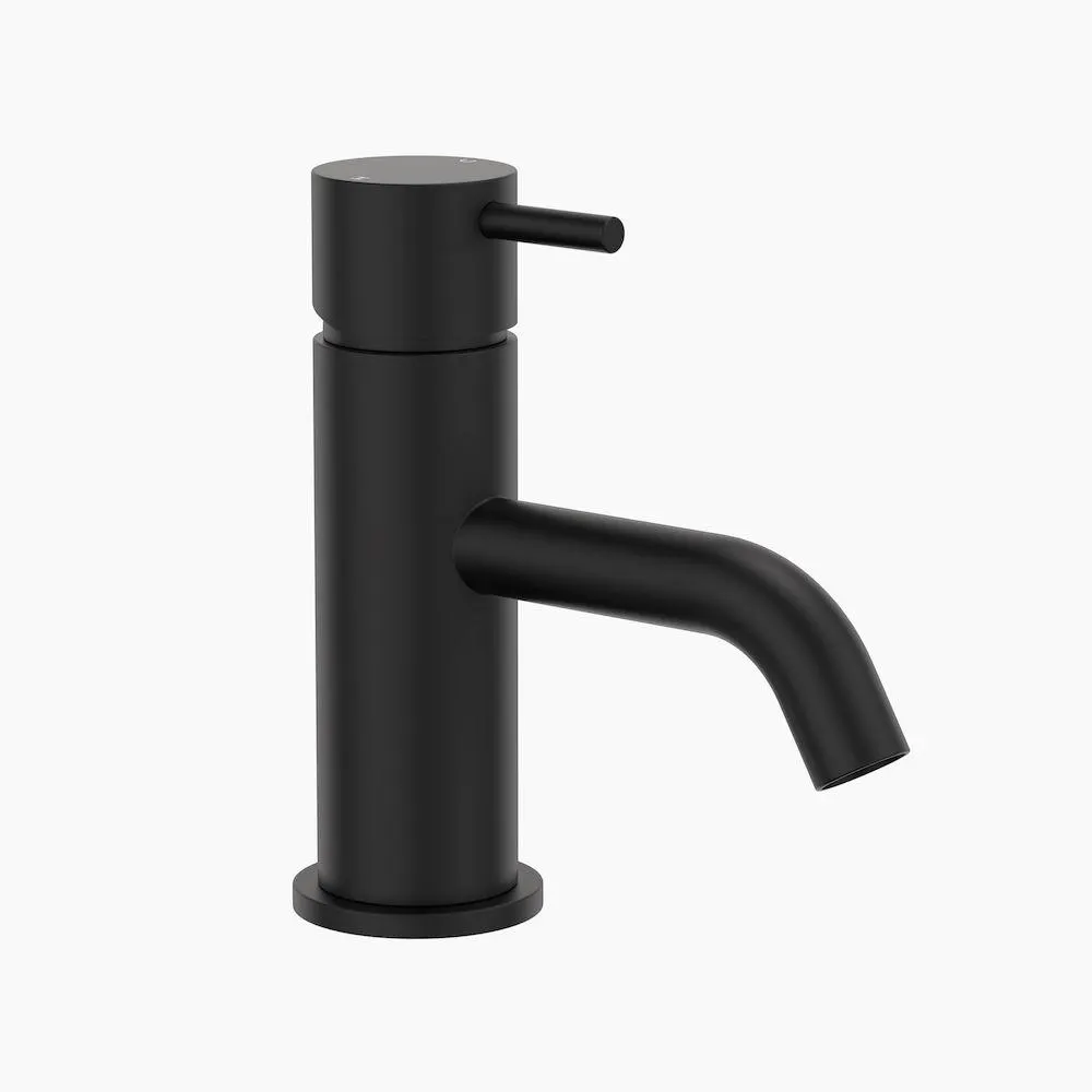 Round Pin Basin Mixer Matte Black CL10001.B5A