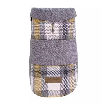 Dog Coat Leaf - Grey