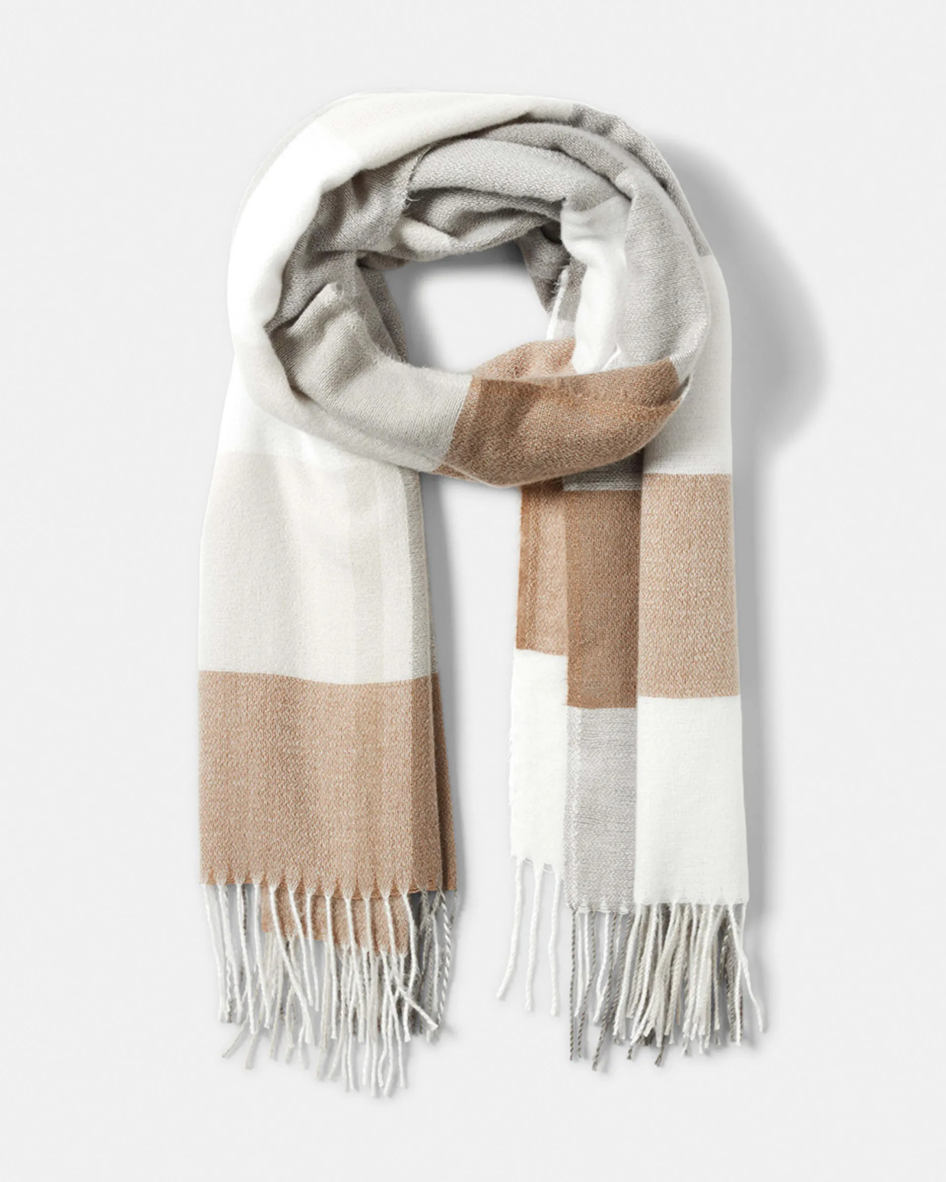 Plaid Check Scarf