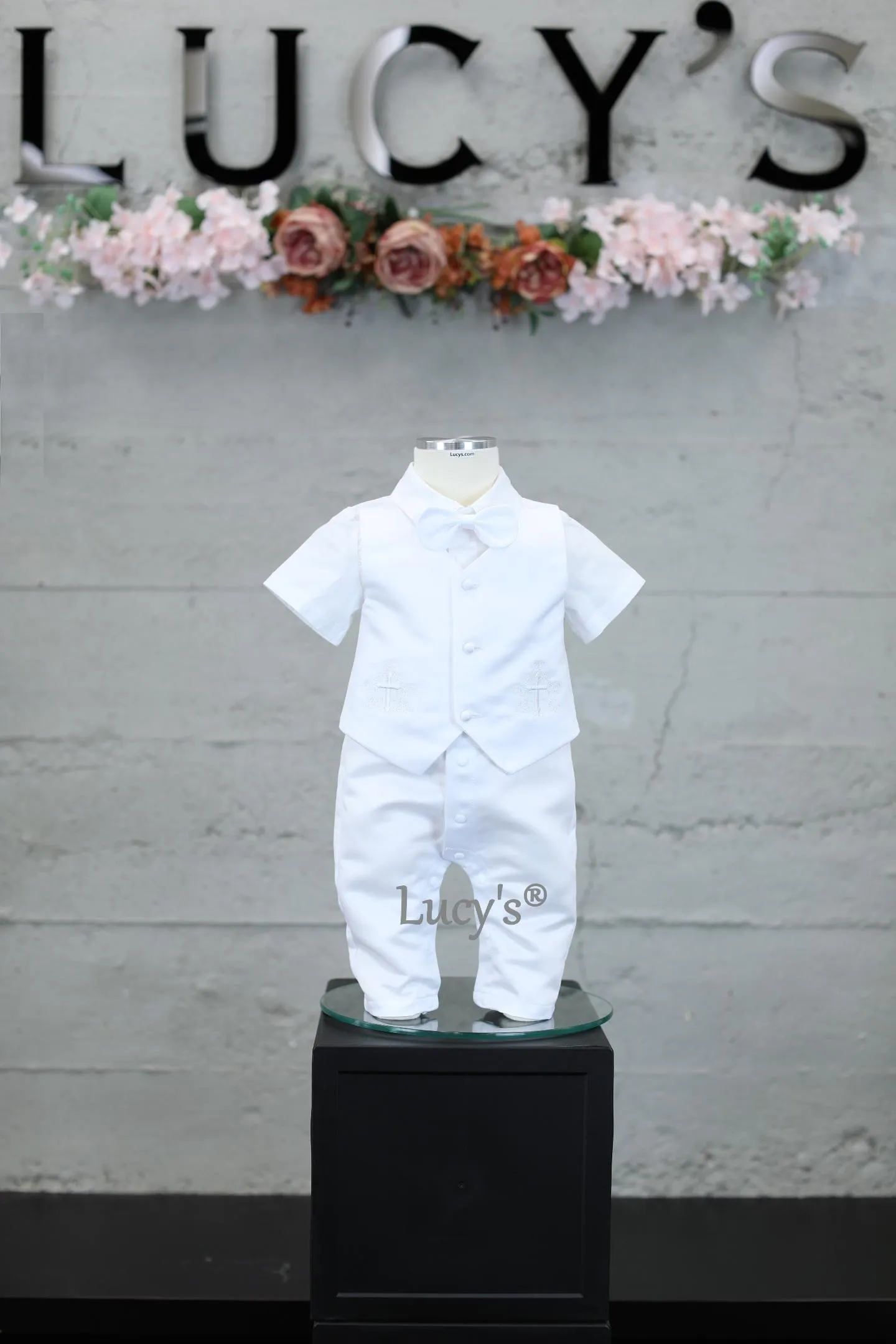 Elijah Baby Boys Lengthen & Widen Christening/Baptism Outfit - Nimble | Lucy's