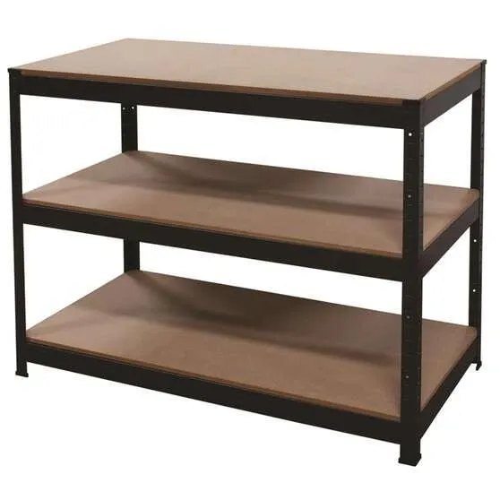 SCA 3 Shelf Workbench Powder Coated