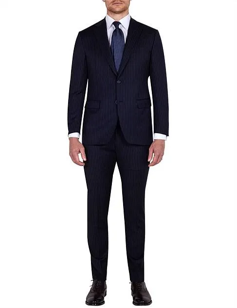 IVES SUIT - NAVY PINSTRIPE