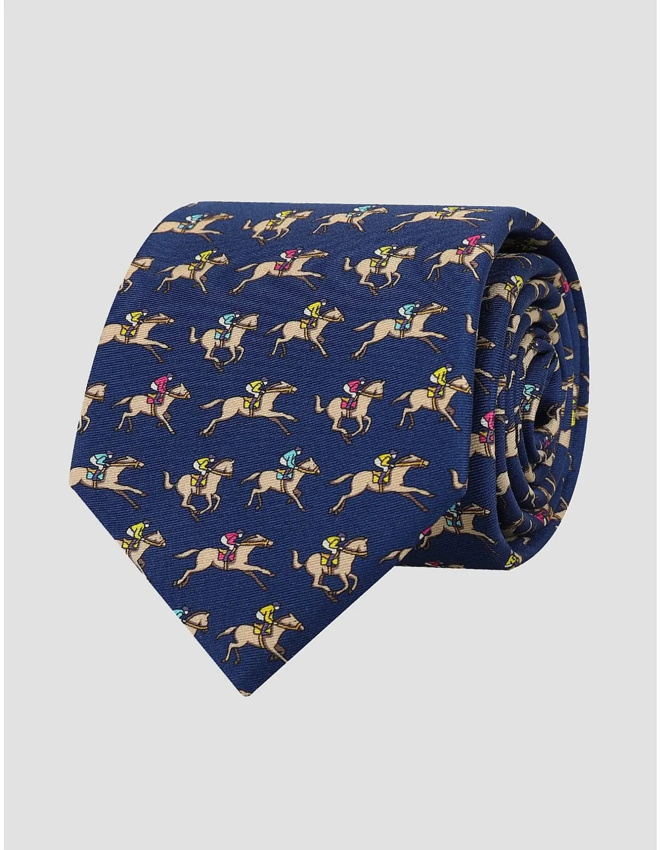 HORSES DIGITAL PRINT TIE