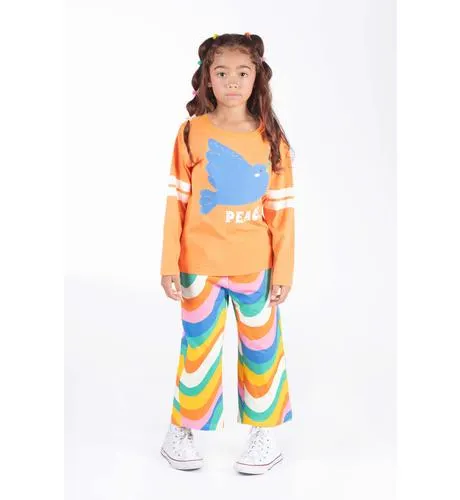 Rock Your Kid Peace Dove L/S T-Shirt