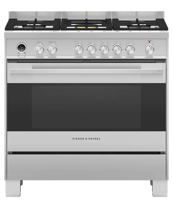 Freestanding Cooker, Dual Fuel, 90cm, Self-cleaning