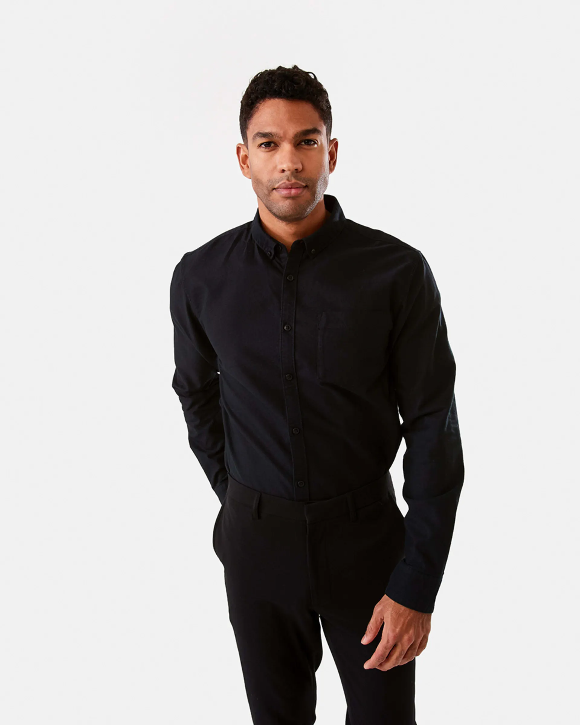 Long Sleeve Oxford Shirt