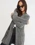 Rockmans Long Sleeve Chenille Knit Cardigan