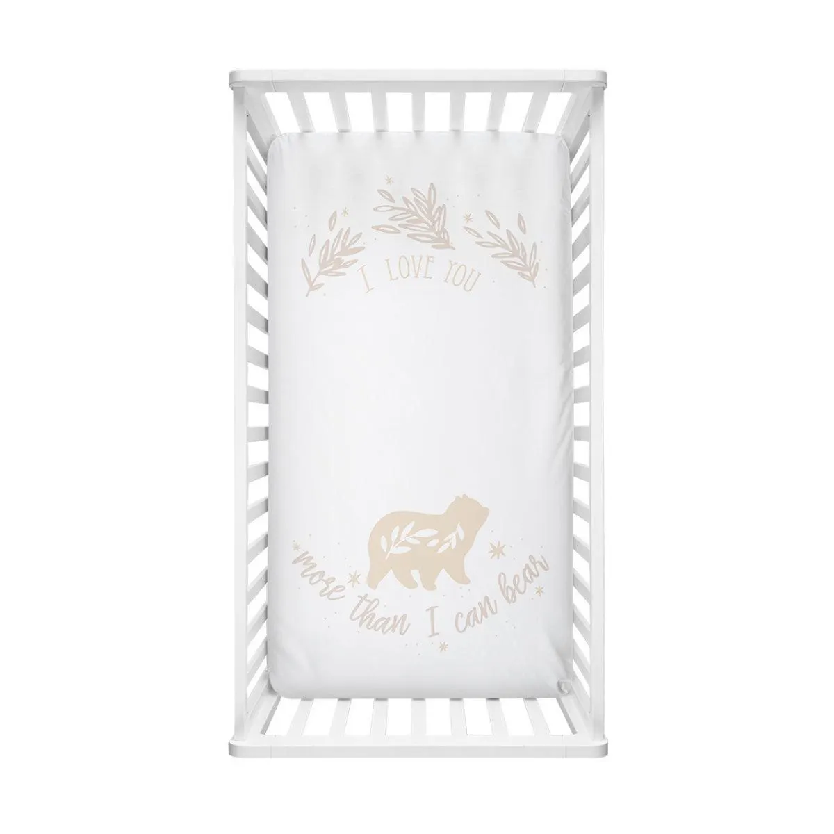 Lolli Living Bosco Bear Cot Fitted Sheet