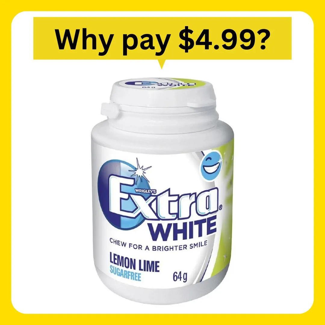 Extra White Lemon Lime 64g