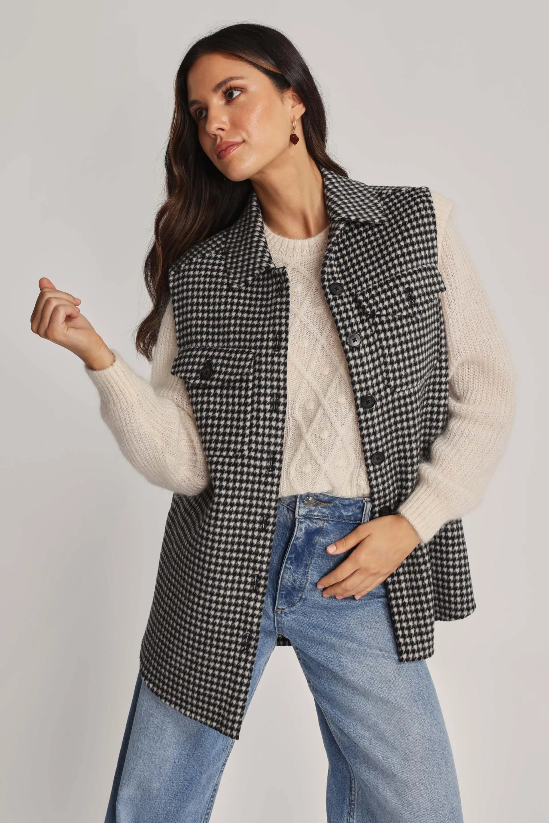 Chloe Wool Blend Vest