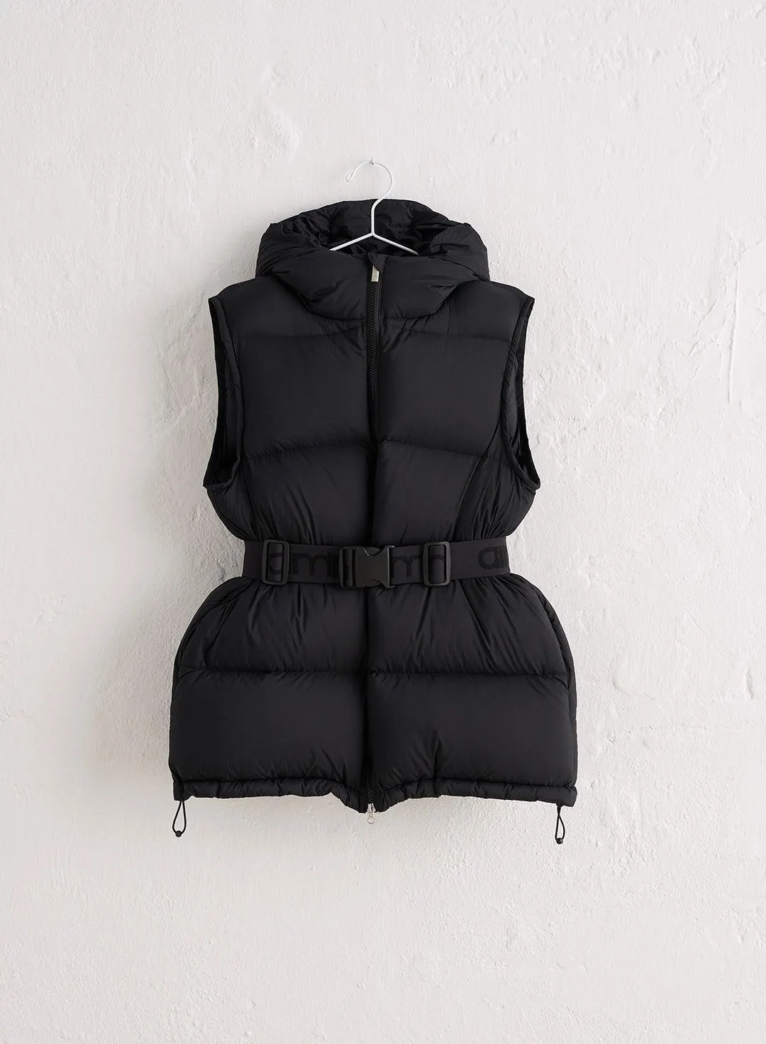 BELTED DOWN VEST