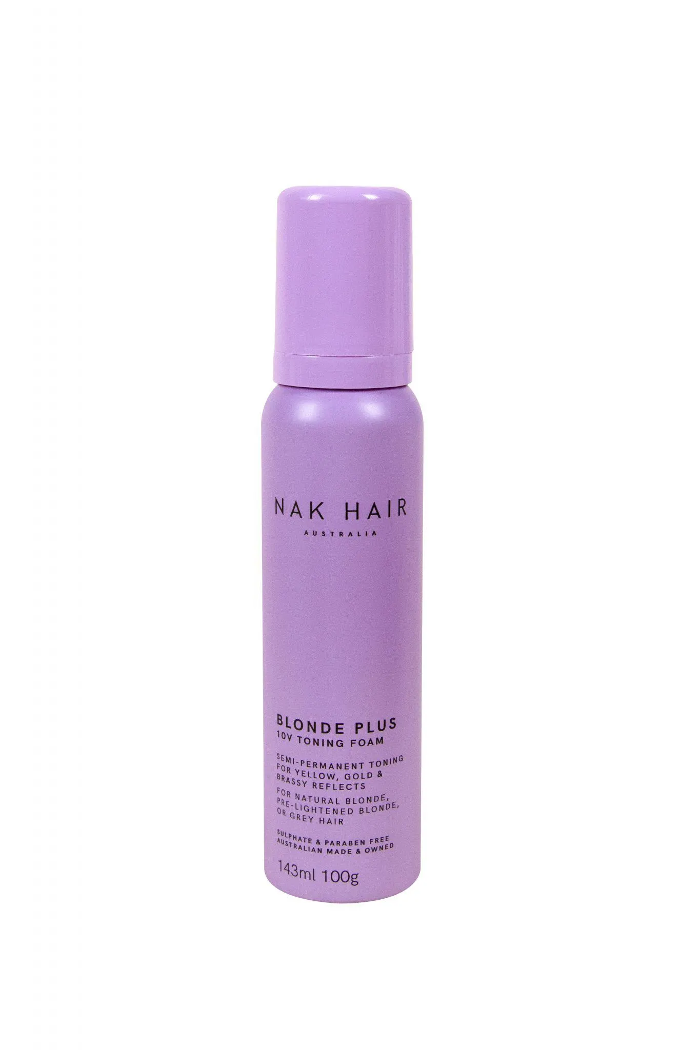 Nak Blonde Plus 10V Toning Foam 100g