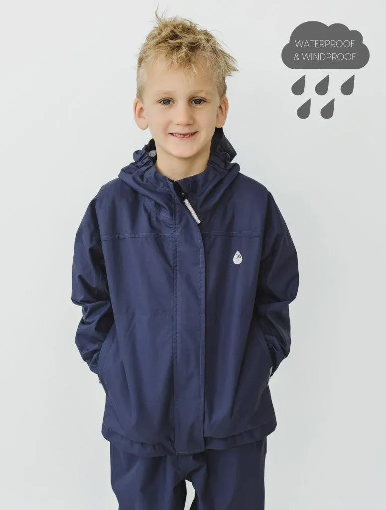 THERM 10K PACKAWAY RAINSHELL NAVY