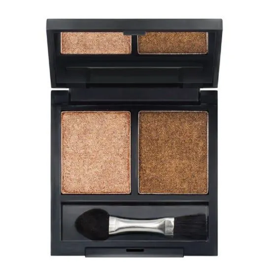 Organic Metallic Duo Eyeshadow Pallet - Glow