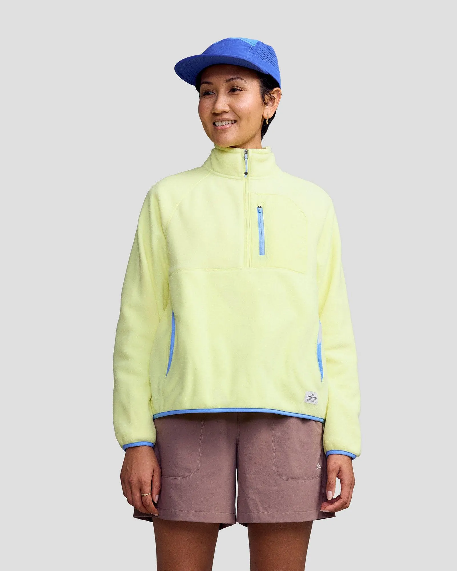 Women’s Trailhead Fleece Lightweight Pullover - Zing