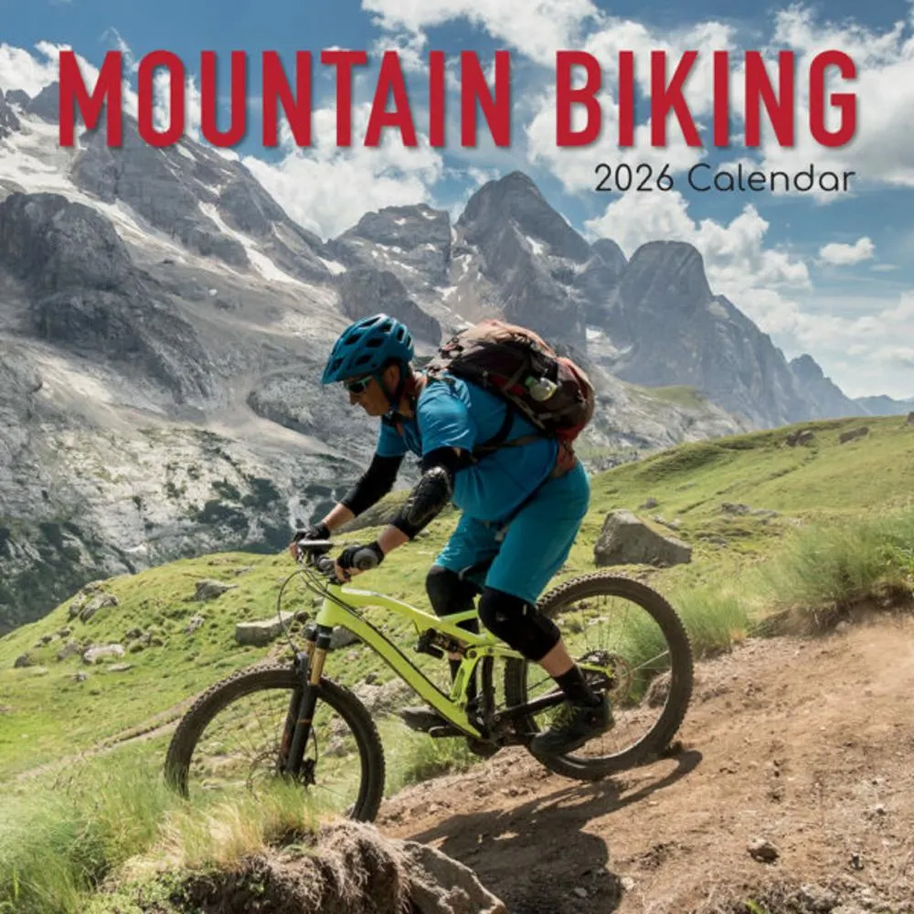 2026 Mountain Biking Wall Calendar