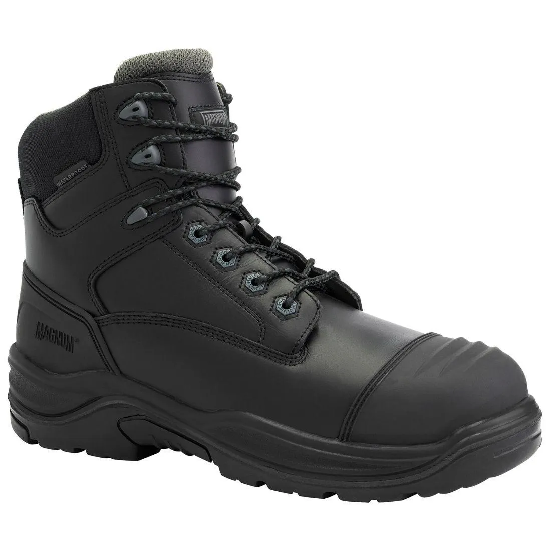 Site Max Boot Composite Toe CP Side Zip Waterproof Black 9