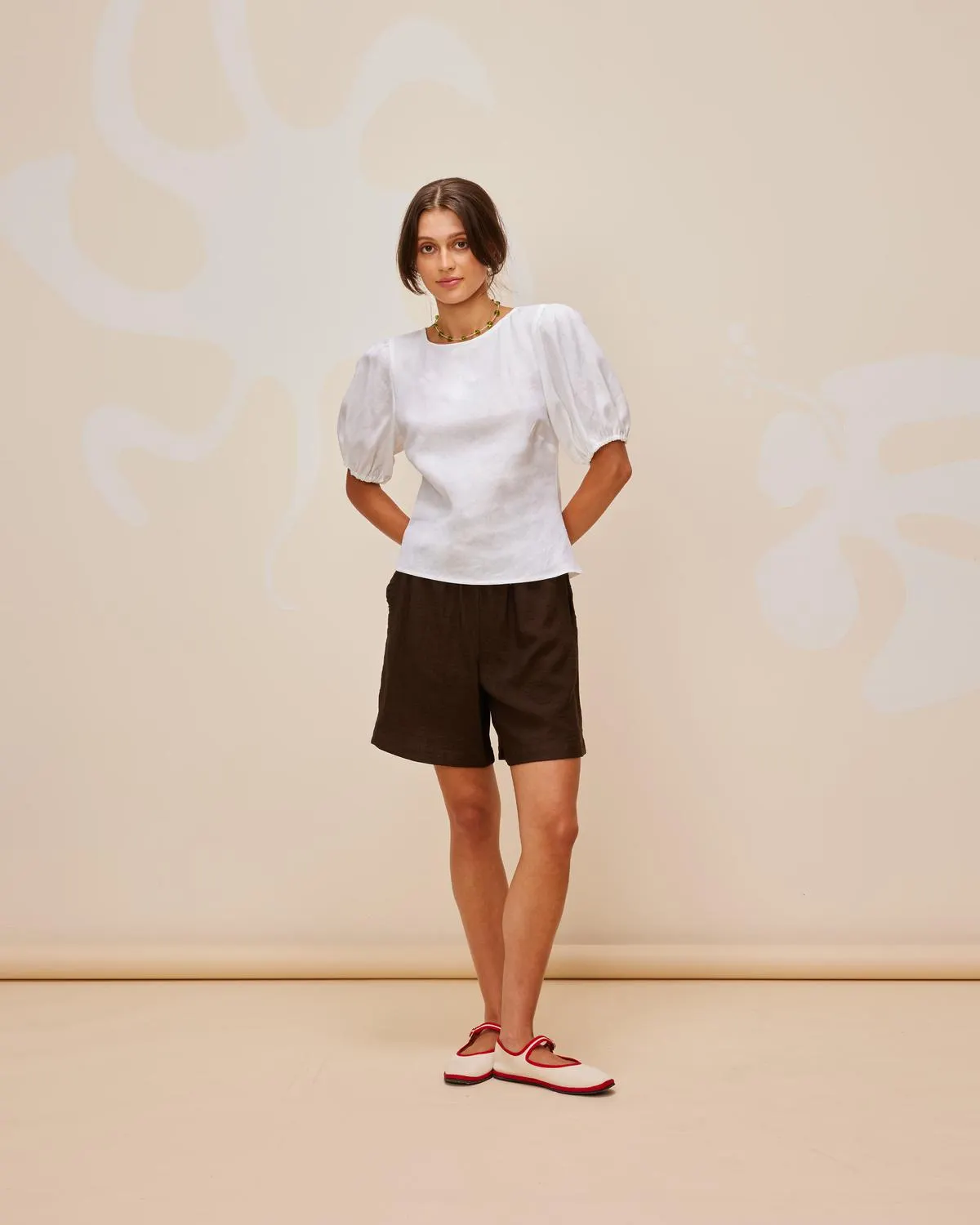 Kendall linen top