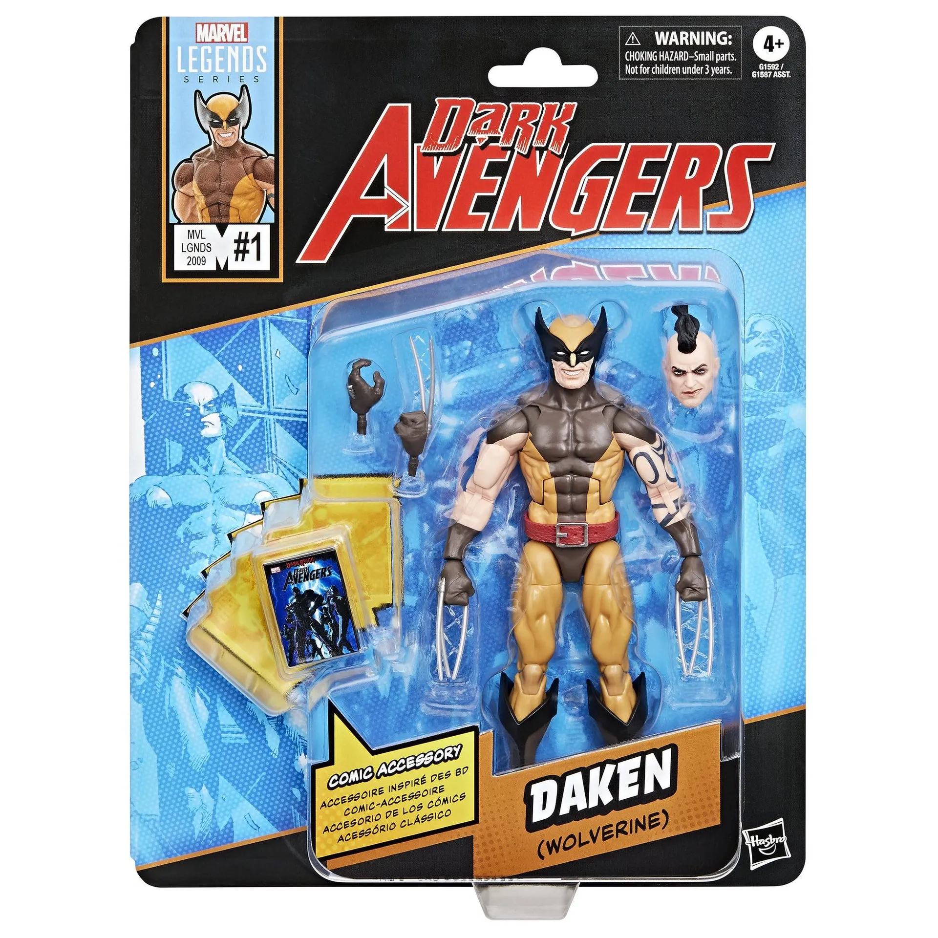 Marvel Legends Series Mini Comics Action Figure - Daken