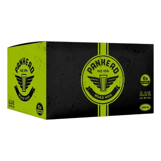 Panhead Road Hog NZ IPA Cans 6x330ml