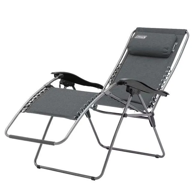 Coleman Layback Lounger Heather Grey