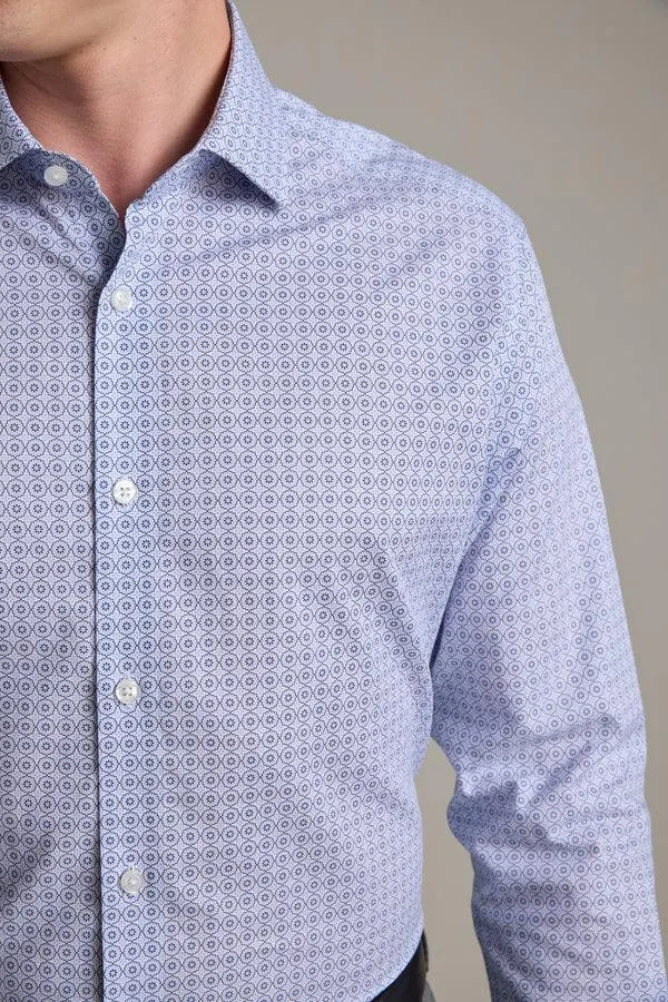 Seton Print Business Shirt