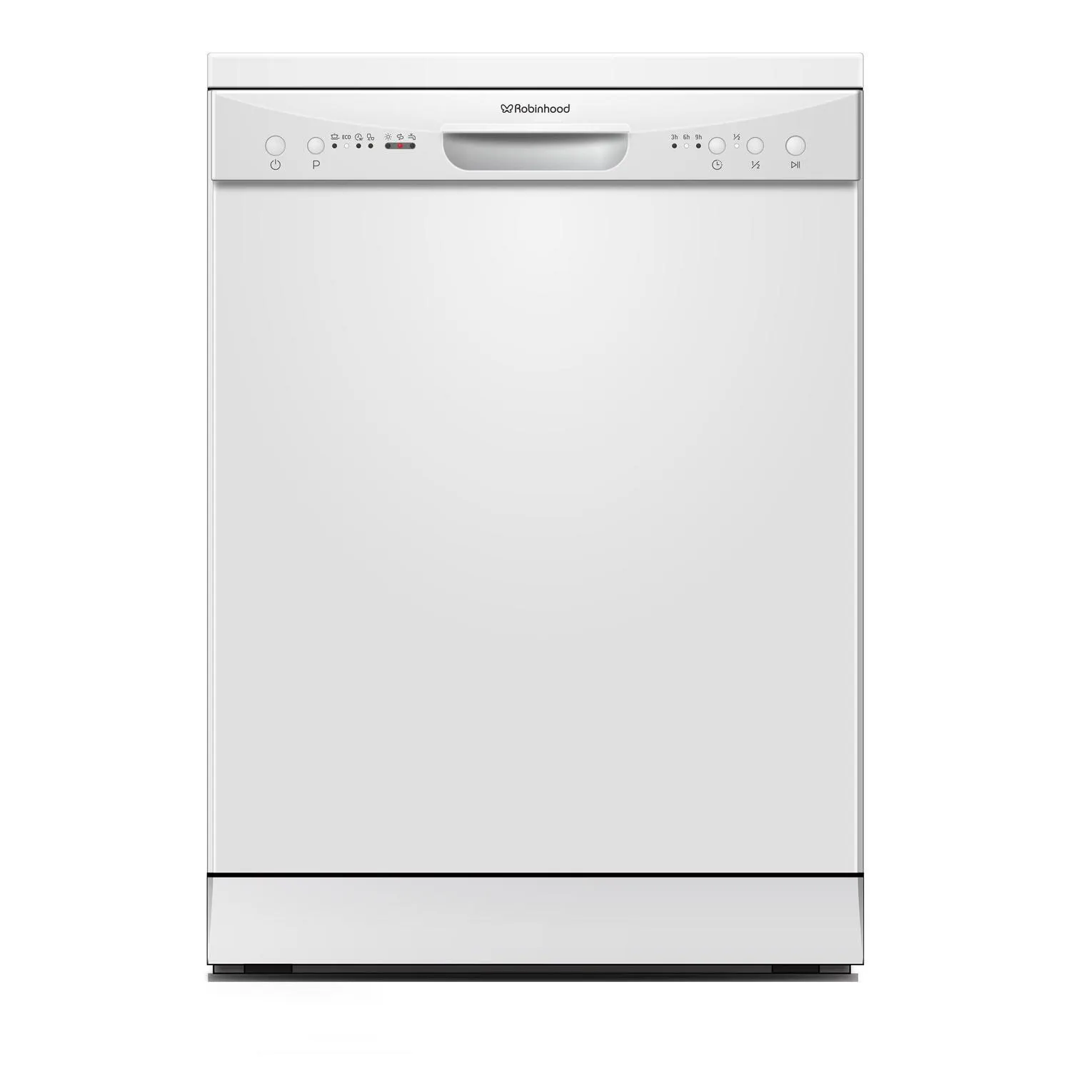 Freestanding Dishwasher 12 Place Settings White