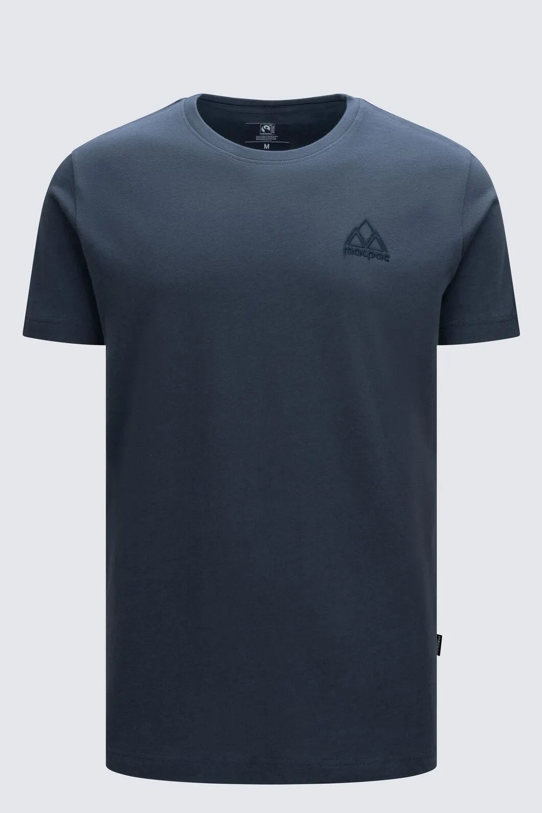 Macpac Men's Vintage Embroidered Fairtrade Organic Cotton T-Shirt