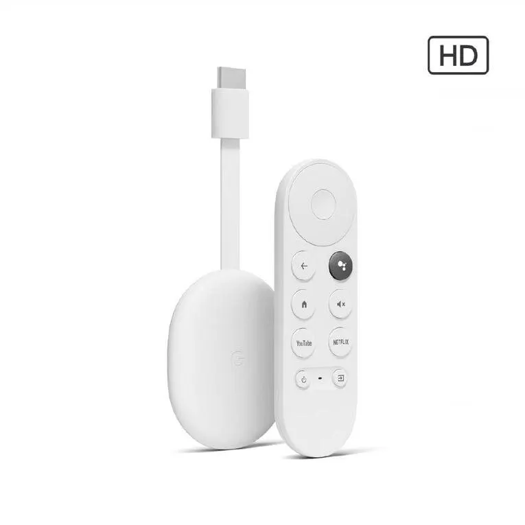 Chromecast with Google TV HD - Snow