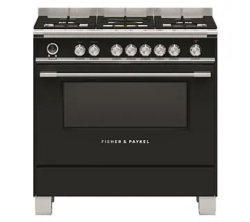 Fisher & Paykel Dual Fuel Freestanding Oven
