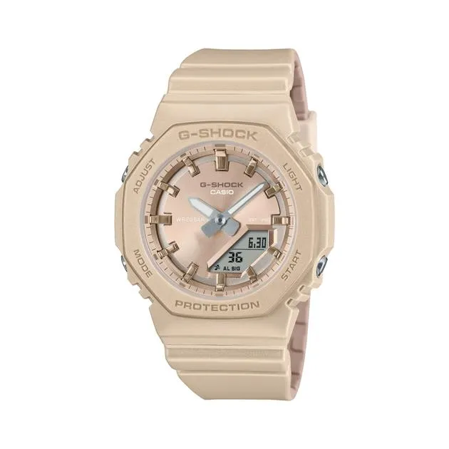 G-shock S-series Beige Pearly Luster Dial Analogue/Digital Watch