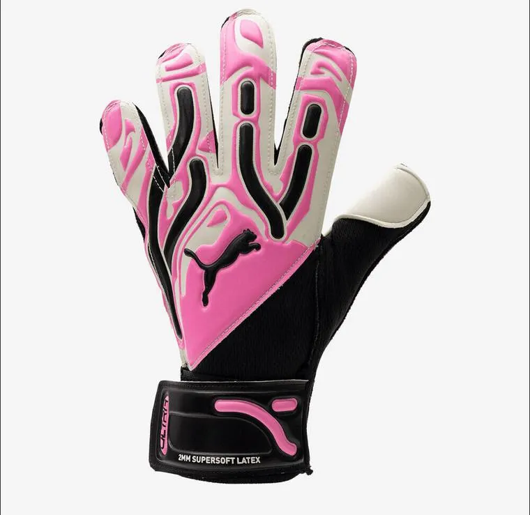 Puma Ultra Play RC Goalkeeper Gloves Poison Pink/White