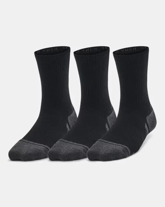 Kids' UA Performance Tech 3-Pack Crew Socks