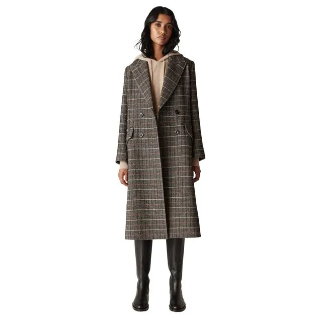Cable Emma Check Coat