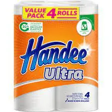HANDEE ULTRA 4 PACK PAPER TOWELS